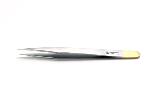 Pinza Microcirugía Gold Recta - 12 cm